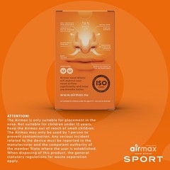 Airmax Unisex Sport Nasal Dilators Two-Pack – Easy, Safe, and Comfortable…