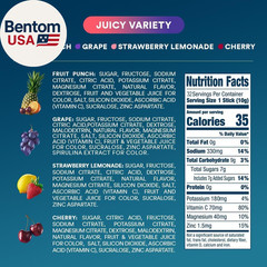 Hydration Packets – Juicy Variety Pack – Single Serve Electrolytes Powder Drink