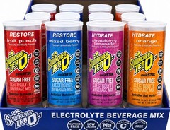 20 Packs 10 Sqwincher Qwik Stik Powder Mix ZERO Assorted Flavors (0.11 oz) 200TL