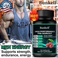 HIGH-PERFORMANCE PRE-WORKOUT BLACK CHERRY extract Capsules-muscle energy build