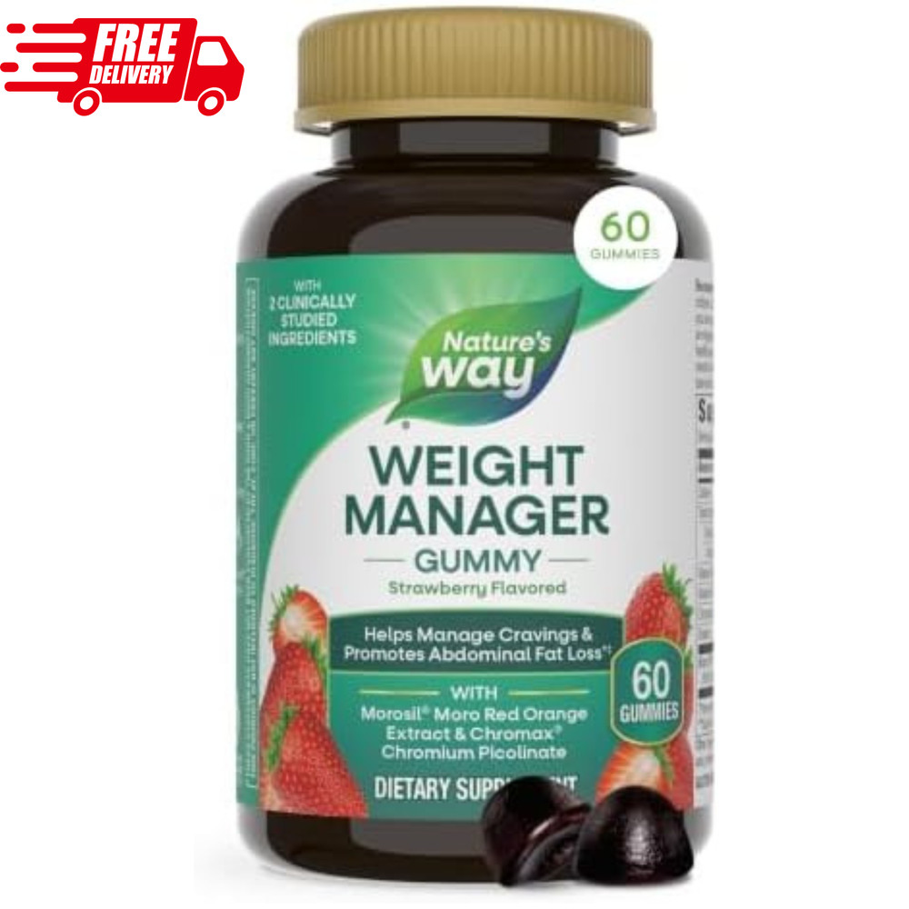 Nature’S Way Natures Way Weight Manager Gummy Helps Manage Cravings Promotes