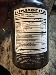 Brutal force H-Bulk(30ct) X3 Bottles & Brutal Force S-Bulk(90ct) X1 Bottle