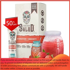 Salud Hydration + Immunity Strawberry Electrolyte Drink Mix – 6pk/0.21 oz Packet