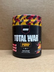 REDCON1 TOTAL WAR PUMP Stim Free Pre Workout 30 Serv Choose Flavor QTY 2027 Exp