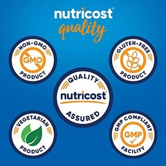 Nutricost L-Glutamine Powder 250 Grams – 50 Servings, Non-GMO, Gluten Free