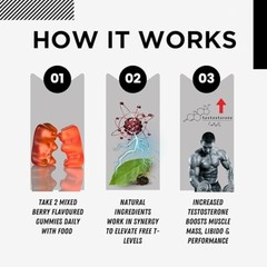 TestX & Creatine Gummies Twin Pack Creatine Monohydrate, Horny Goat Weed & Maca