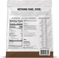 Levels Grass Fed Whey Protein Powder No Artificials 24G of Protein Double Cho…