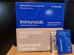 1 Immunocal Classic ( Blue ) & 1 Platinum : 2 BOXES – 60 Pouches. EXP 06/2025