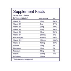 Brode Electrolyte Vitamin – Portable Zero-Sugar Electrolyte Tablets – No Gross