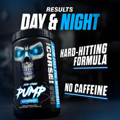 JNX SPORTS The Curse! Pump Pre Workout Powder – Stim-Free Pre Workout