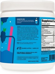Wellah Get-Going Pre-Workout Drink Mix (Blue Raspberry) – 200mg Natural Caffeine