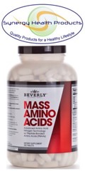 Beverly International MASS AMINO ACIDS 500 Tablets Advanced Formula Exp 01/09/26
