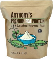 Plant-Based 2 lb Unflavored Pea Protein – Ideal for Smoothies & Baked Goods
