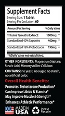 mens pills for – Tribulus Terrestris 1000 60T – free form testosterone 3B