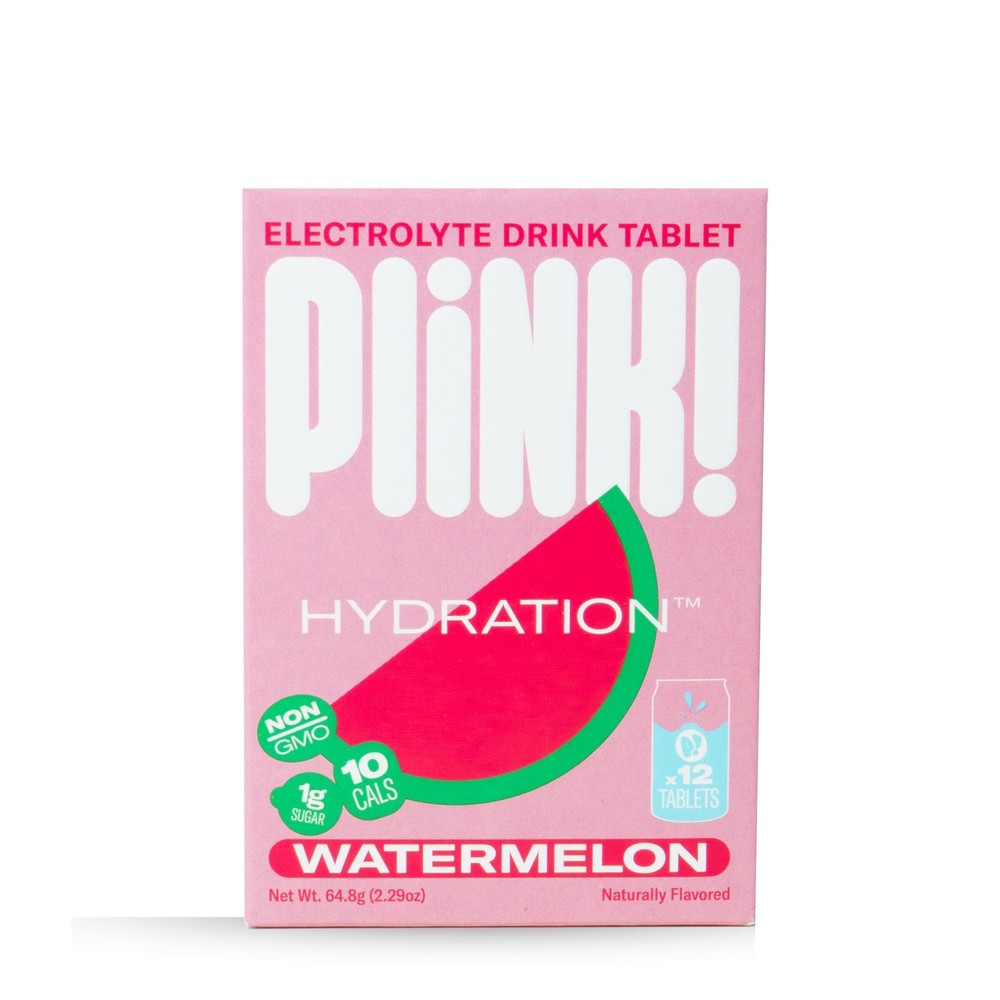Electrolyte Drink Tablets – Watermelon – 12 Tablets (12 Servings)