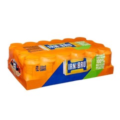 IRN-BRU Original Scottish Sparkling Soda, Citrus 11.16 Fl Oz (Pack of 24)