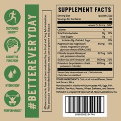 Earth Fed Muscle Elixir Electrolyte Powder 3.49 Ounce (Pack of 1), Green