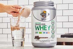 Garden of Life Sport Grass Fed Chocolate Whey 2pc 23oz Protein Powder – Read Exp