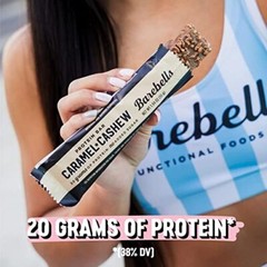 Barebells Protein Bars Caramel Cashew – 12 Count, 1.9oz Bars – Protein Snacks…