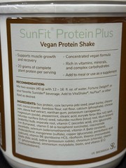 (1.5 LBS) SunRider SunFit Vegan Protein Shake CHOCOLATE MINT powder fiber 9/2027