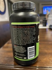 Glutamine Powder, Unflavored, 10.6 oz (300 g) Exp. 02/2026
