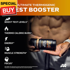 Thermogenic Testosterone Booster for Men, AlphaTest Thermo – T-Boost Mens Supple