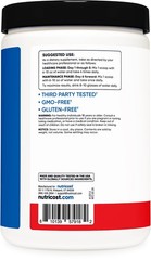 Nutricost Creatine Monohydrate Powder (Red Alert, 500 Gram) – 72 Servings