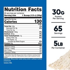 Nutricost Whey Protein Isolate Powder Unflavored