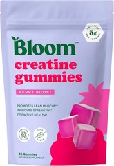 Women’s Creatine Monohydrate Gummies – Berry Boost, 36 Gummies for Strength