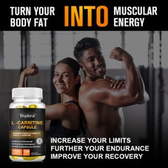 Acetyl L-CARNITINE Capsules 1000 mg Fat Burner Energy / Metabolism Booster