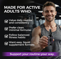 Primal Muscle 191xt Muscle Support Recovery Spray | Plant-Based | 30-Day Supply