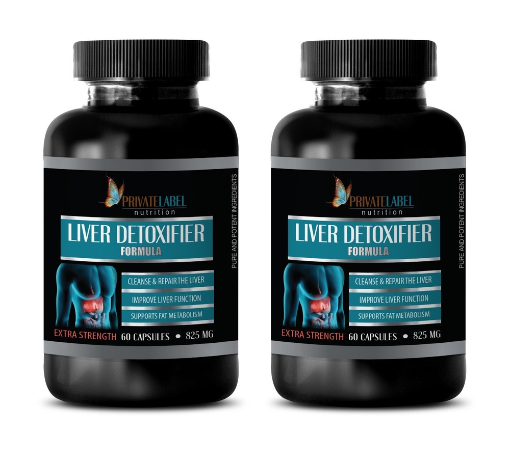 cleanser – LIVER DETOXIFIER FORMULA – body detox – 2 Bottles