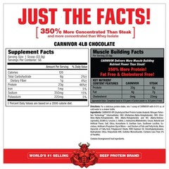 Carnivor Beef Protein Isolate – Chocolate (56 Servings)