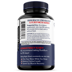 BPI Sports Nite Burn: Night Time Sleep Aid & Fat Burner for Diet, Weight Loss