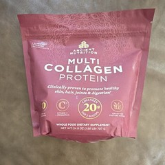 Ancient Nutrition Multi Collagen Protein Powder Unflavored 24.9 oz Grass Fed