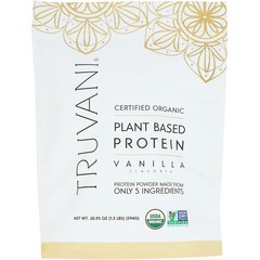 Vanilla Plant Based Protein Powder Truvani 20.95 Oz 1 Pack