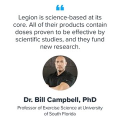 LEGION Whey Protein Powder Naturally Flavored Whey Protein Concentrate with …