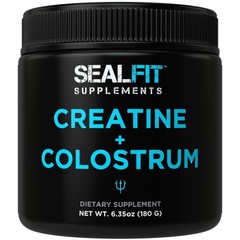 SEALFIT Creatine and Colostrum Powder – 5g Creatine Monohydrate + 1000mg Gras…