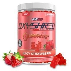 EHP Labs OxyShred Gummies – Pre Workout Gummies & Energy Chews with 100mg Caf…