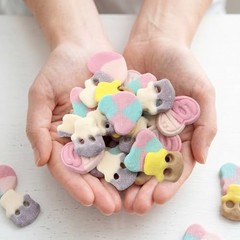 Sour Gummy Candy Mix – Geeoollah – Swedish Style Vegan Gelatin Free Skulls
