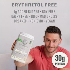 Sunwarrior Vegan Protein Powder USDA Organic Protein Powder Cake Batter flavor