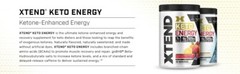 Xtend KETO – BCAA Keto Energy Supplement | goBHB | C4 | CELLUCOR FRUIT PUNCH