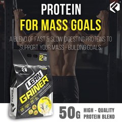 Forzagen Lean Gainer Premium Mass Builder | Mass Gainer Protein Powder for