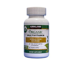 Kirkland Signature USDA Organic Multivitamin, 80 Tablets