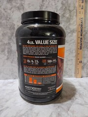 Body Fortress Super Advanced Mass Gainer 40g Protein Chocolate 4 LB 11/2026