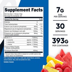 Nutricost BCAA+ Hydration Powder (Fruit Punch) 30 Servings