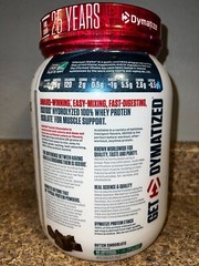 1.6 LB 23 Servings ISO100 DUTCH CHOCOLATE DYMATIZE 