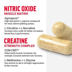 Force Factor Volcano Pre Workout Nitric Oxide Booster Supplement For Men