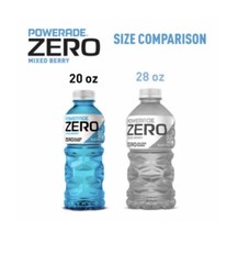Powerade Zero Sugar Blue Mixed Berry Sports Drink8 Pack 20 fl Oz