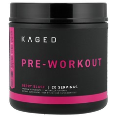 PRE-KAGED, Pre-Workout, Berry Blast, 1.29 lb (584 g)
